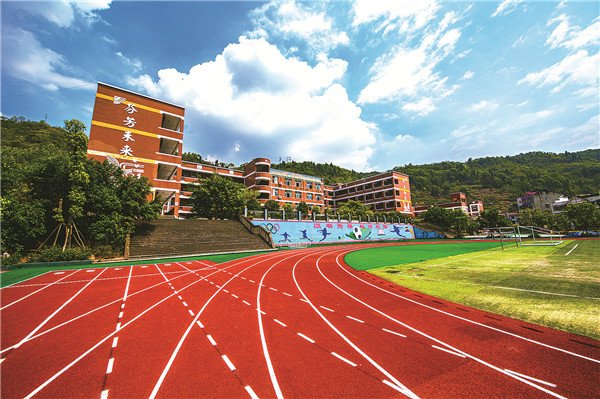 景山小学花园式校园建筑
